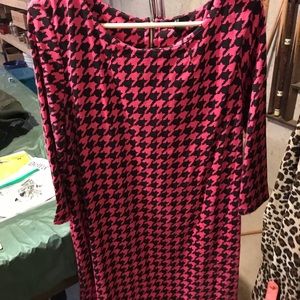 H&M houndstooth Dress