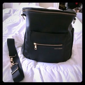 SOLD. Fawn Design Diaper Bag