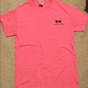 Pink Simply Southern Short Sleeve Tee
