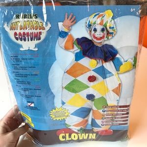 Inflatable Clown Costume for Kids
