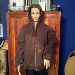 Chocolate brown CARHARTT jacket