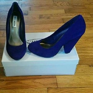 Steve Madden Royal Blue Heels