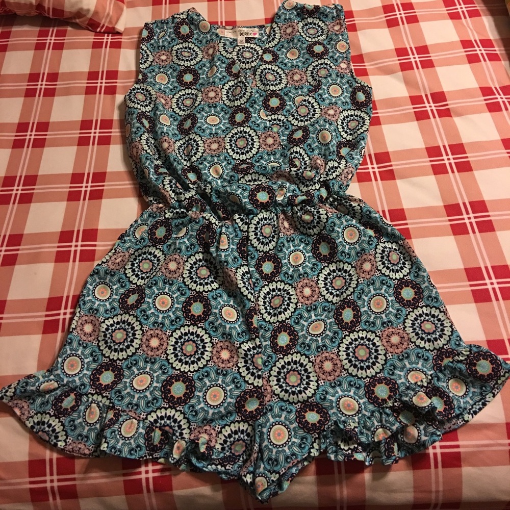 Flower romper