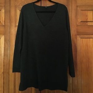 Eileen Fisher wool tunic top