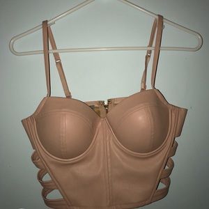 Cute Rose Gold/Nude Top.
