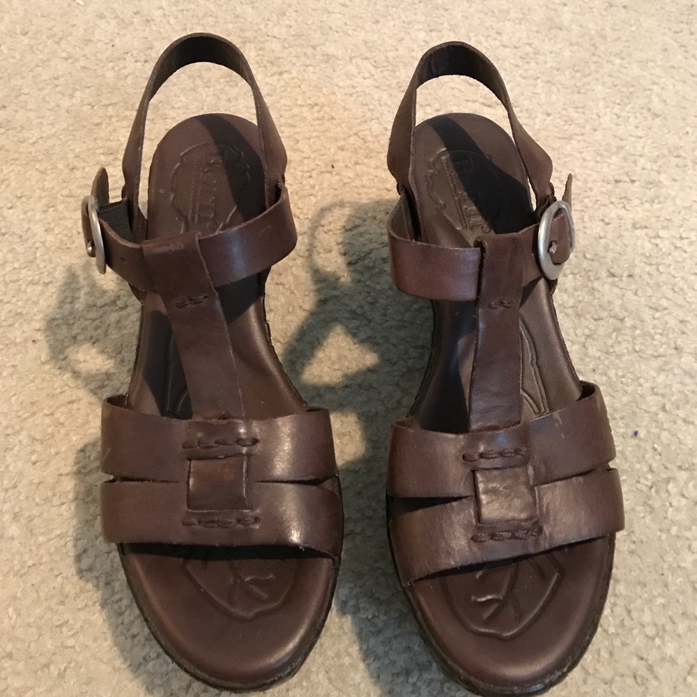 Born wedge sandals