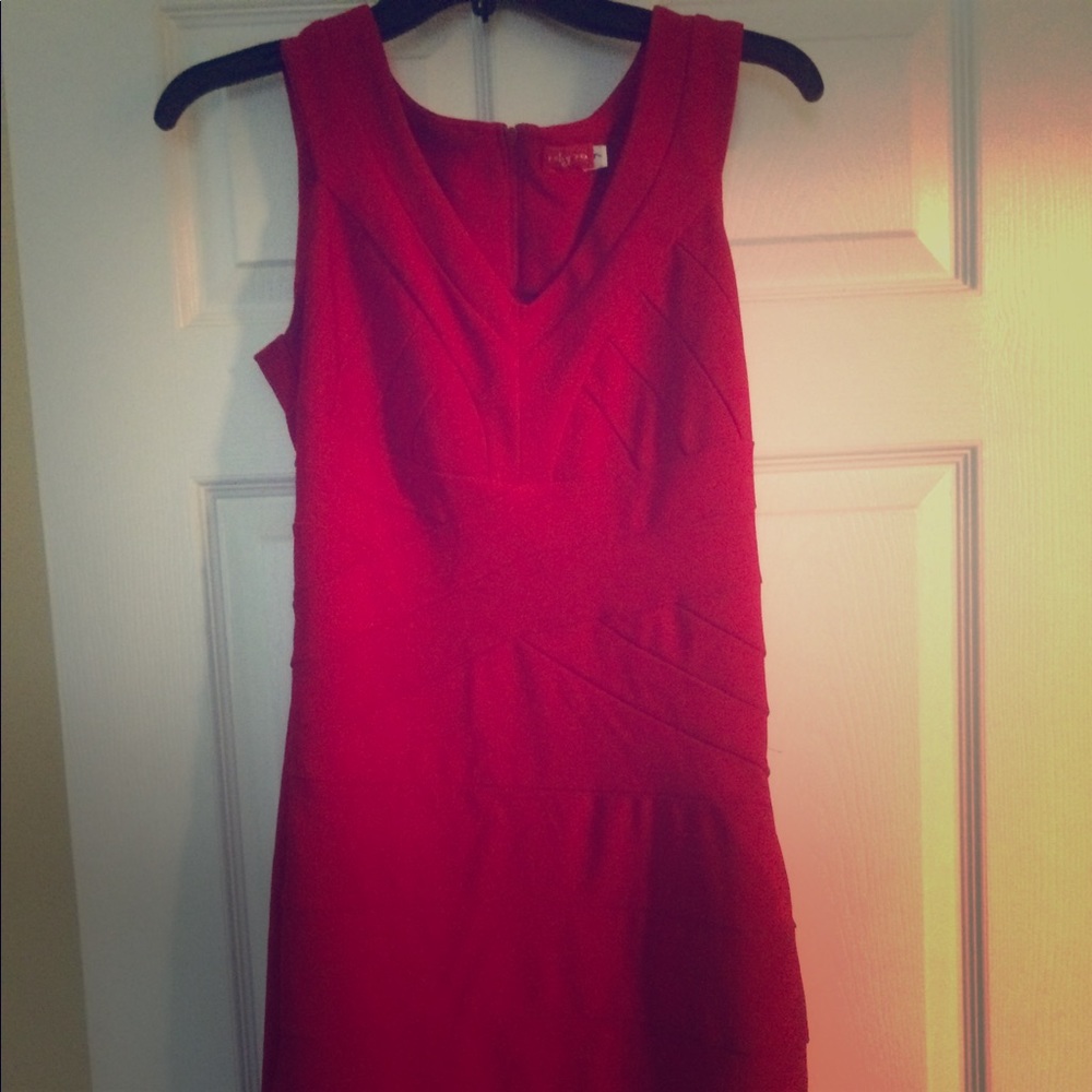 Red dress