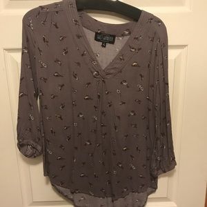 🌸Bird print tunic M