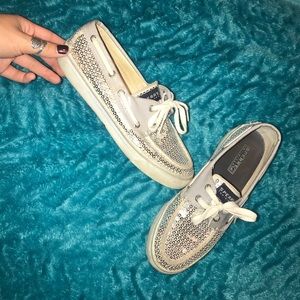 Sparkly Sperry Top Slider