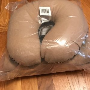 3 piece NWT travel set-pillow, blanket & eye cover