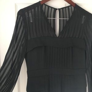 BCBGMAXAZRIA Silk Midi Dress