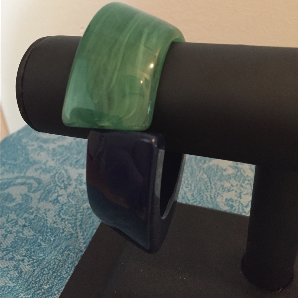 Talbots Navy and Green Bracelet