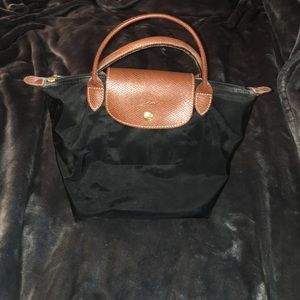 Longchamp black small bag