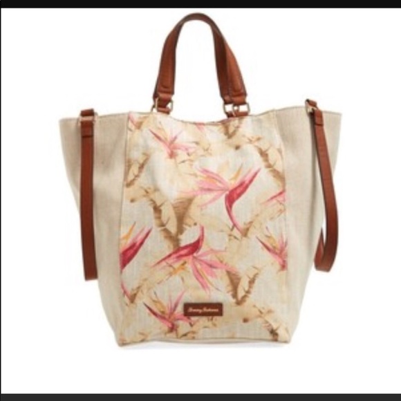 Tommy Bahama convertible tote 👜 large - Picture 2 of 7