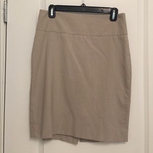 The Limited Khaki Pencil Skirt - Size 4