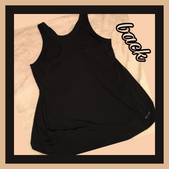 Nike Pro Dri- fit black tank top - Picture 3 of 6