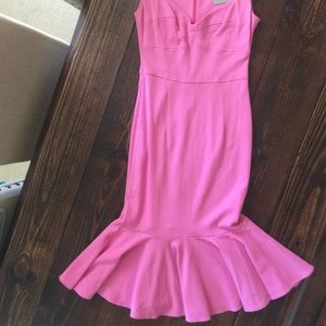 Vintage Inspired ASOS pink peplum dress