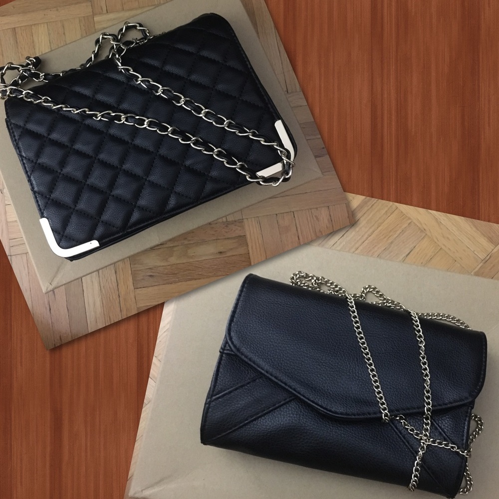 BUNDLE deal on black clutches/crossbody