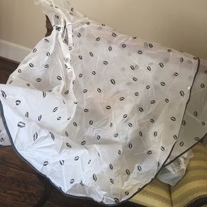 Jackets & Coats - Rain Poncho with lip prints in pouch Jackets & Coats - Rain Poncho with lip prints in pouch