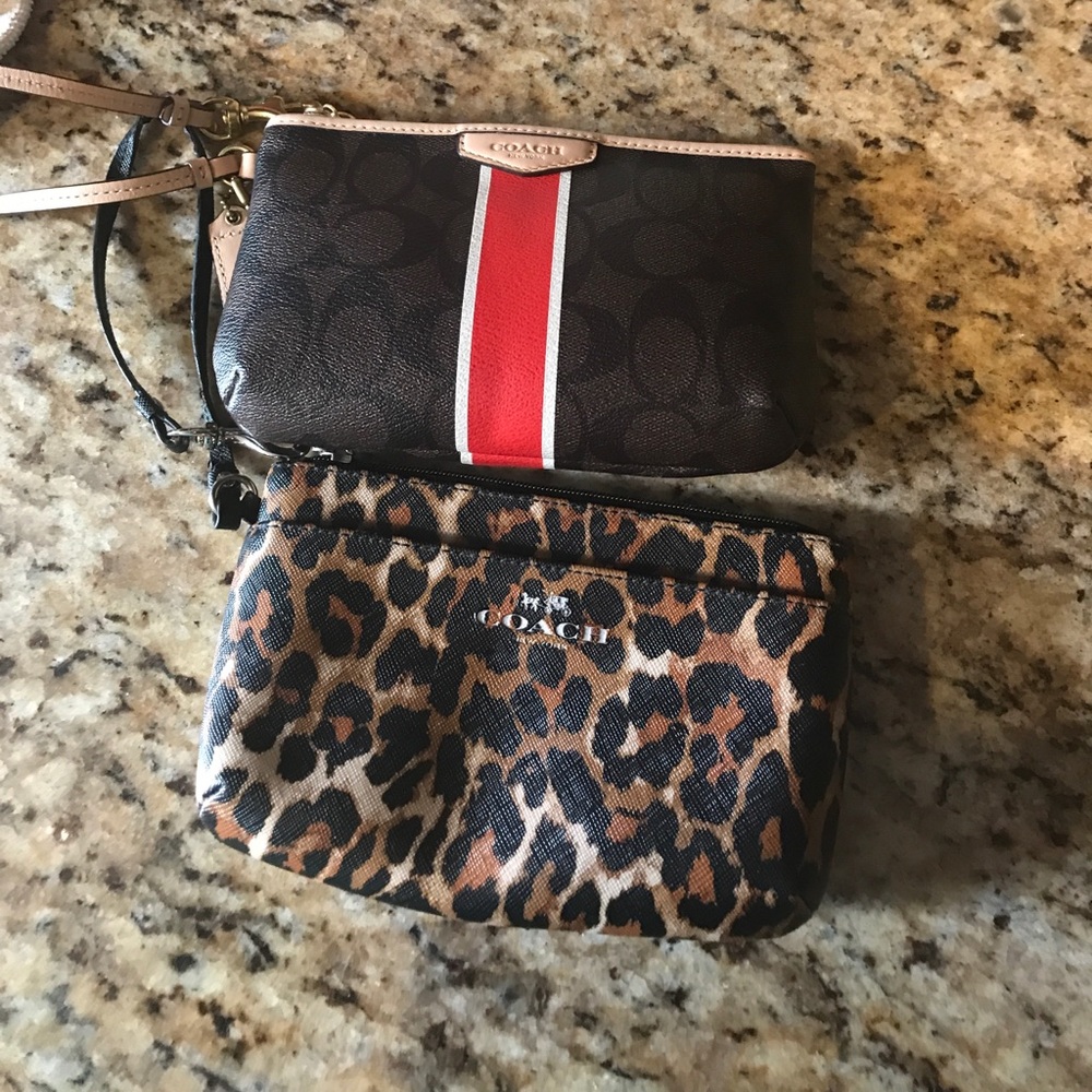 Coach wristlets