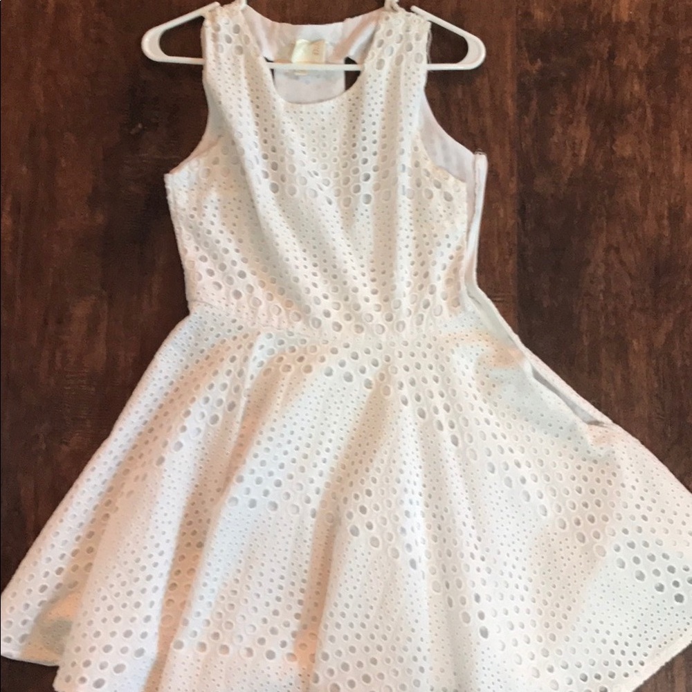 White Line And Dot sundress (cut-out back)