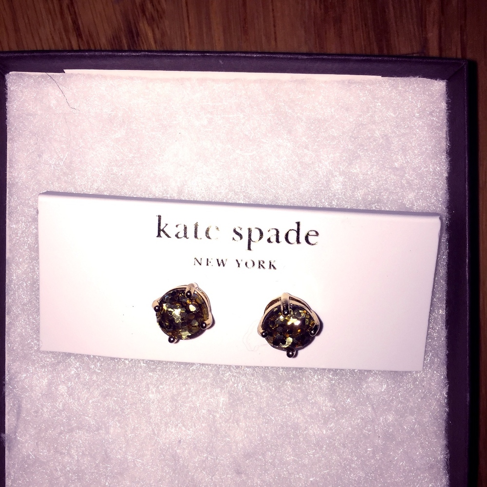 Kate Spade small square studs