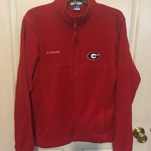 Columbia fleece GEORGIA BULLDOGS size S
