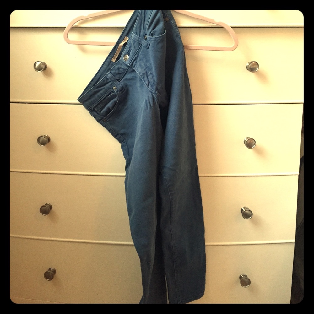 VINCE Blue Skinny Denim