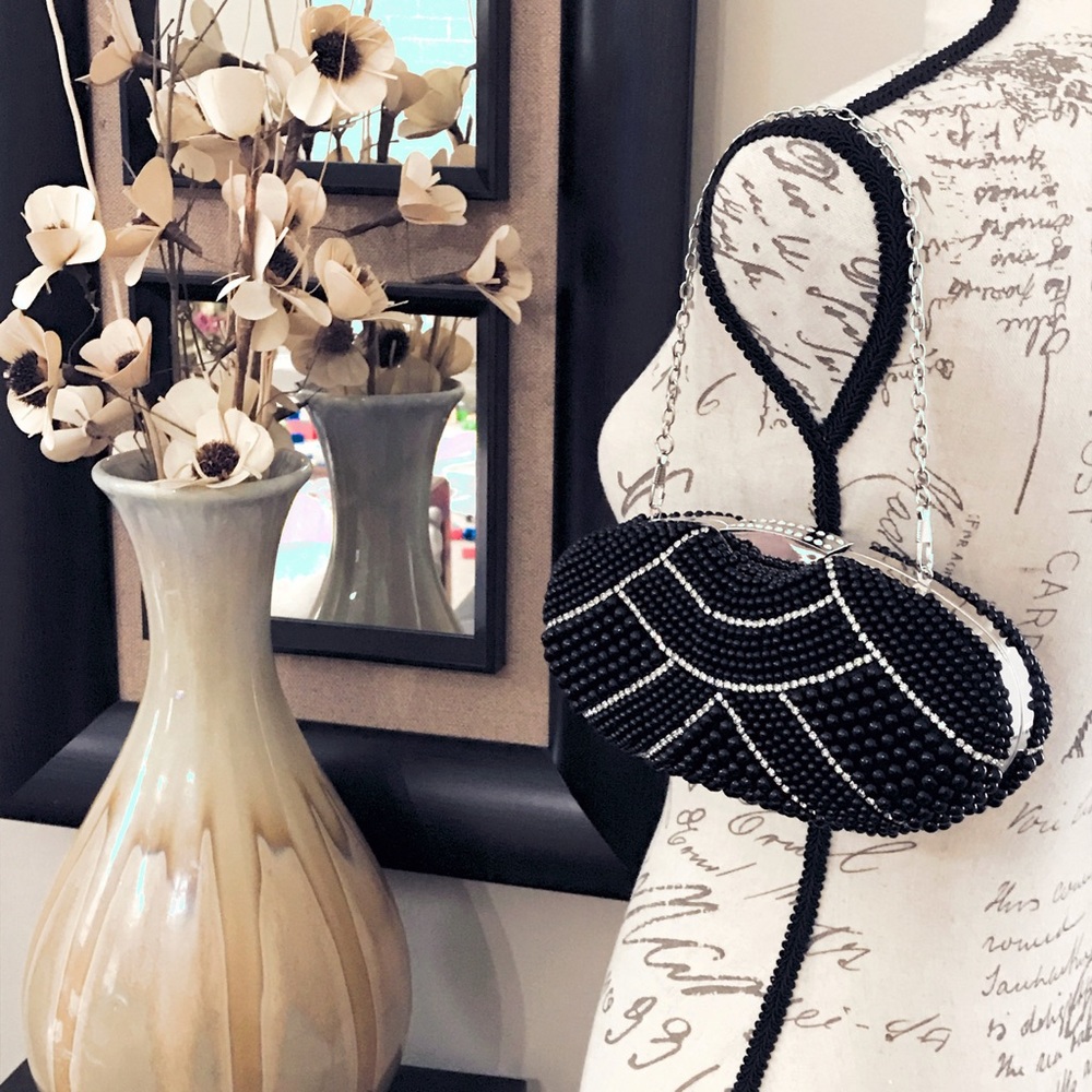 Mg Collection Mirela Pearl Evening Bag