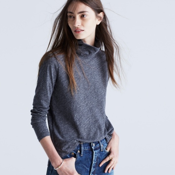 Madewell Whisper Cotton Turtleneck 
