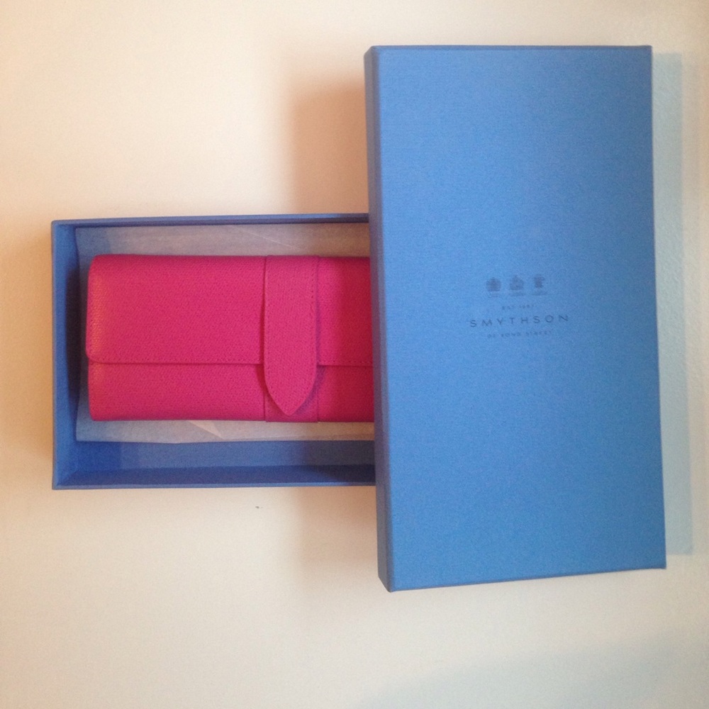 NWOT Smythson Travel Jewelry Case!!