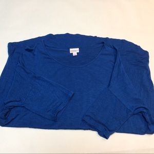 Lularoe Small Royal Blue Irma EUC Slinky