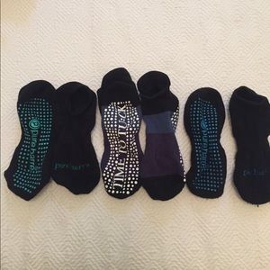 Three Pairs of Barre Socks