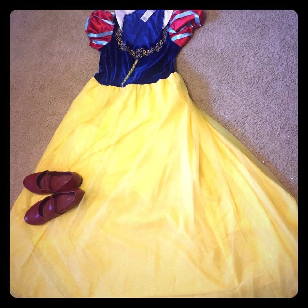 Women’s 16-18(l)Costume sz 11 shoes and wig