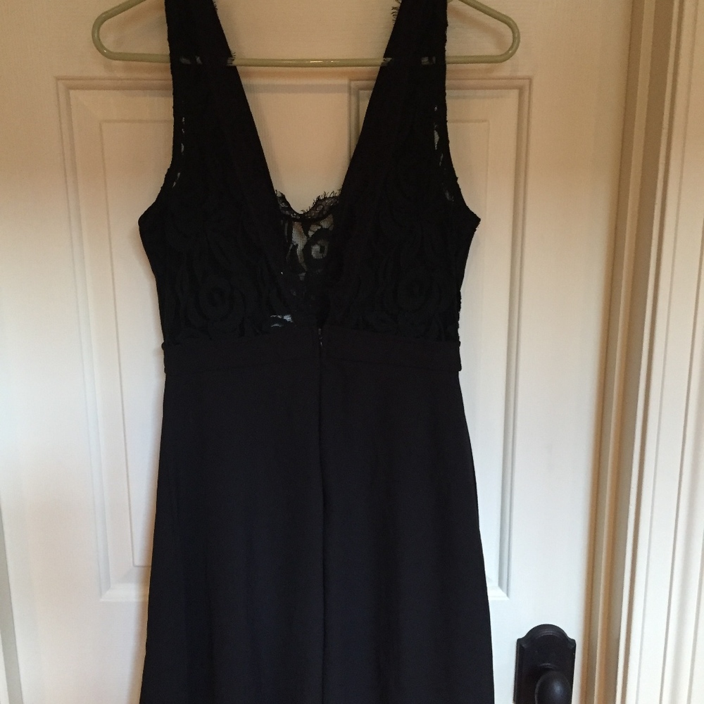 Beautiful black and lace cocktail dress