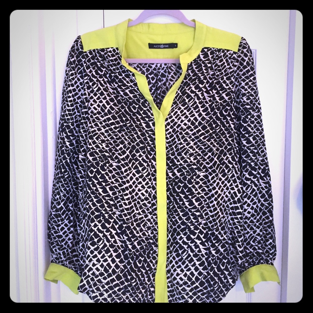Printed Silk Blouse