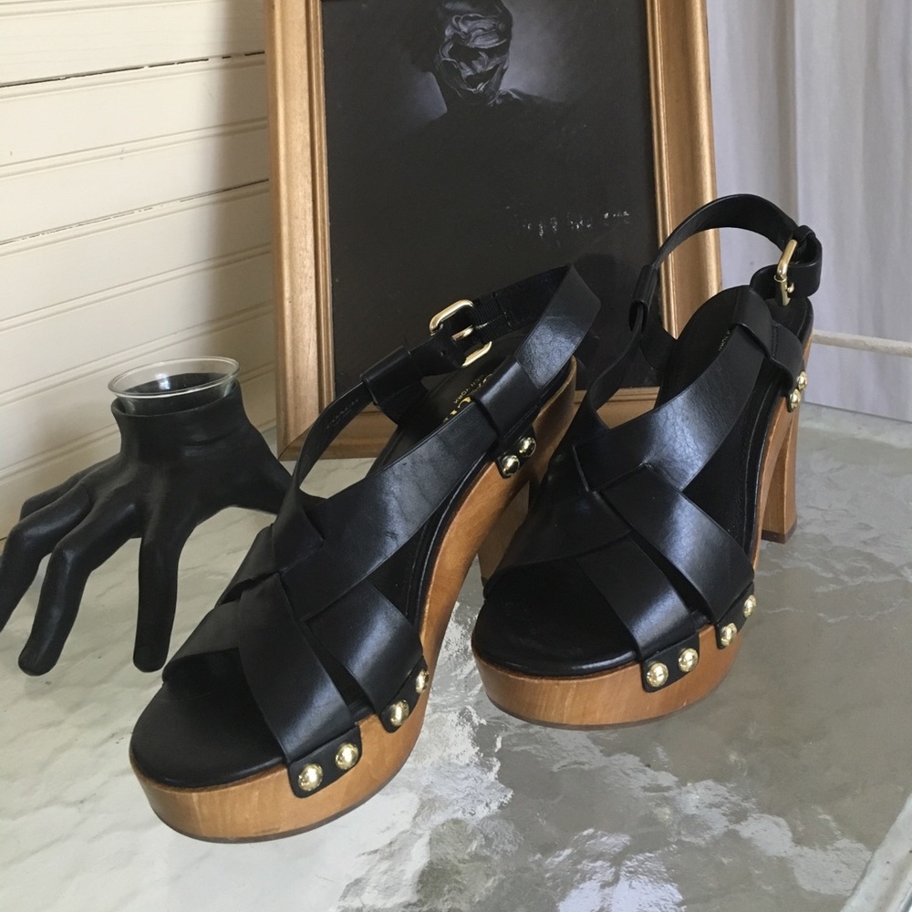 Coach Wood Heels