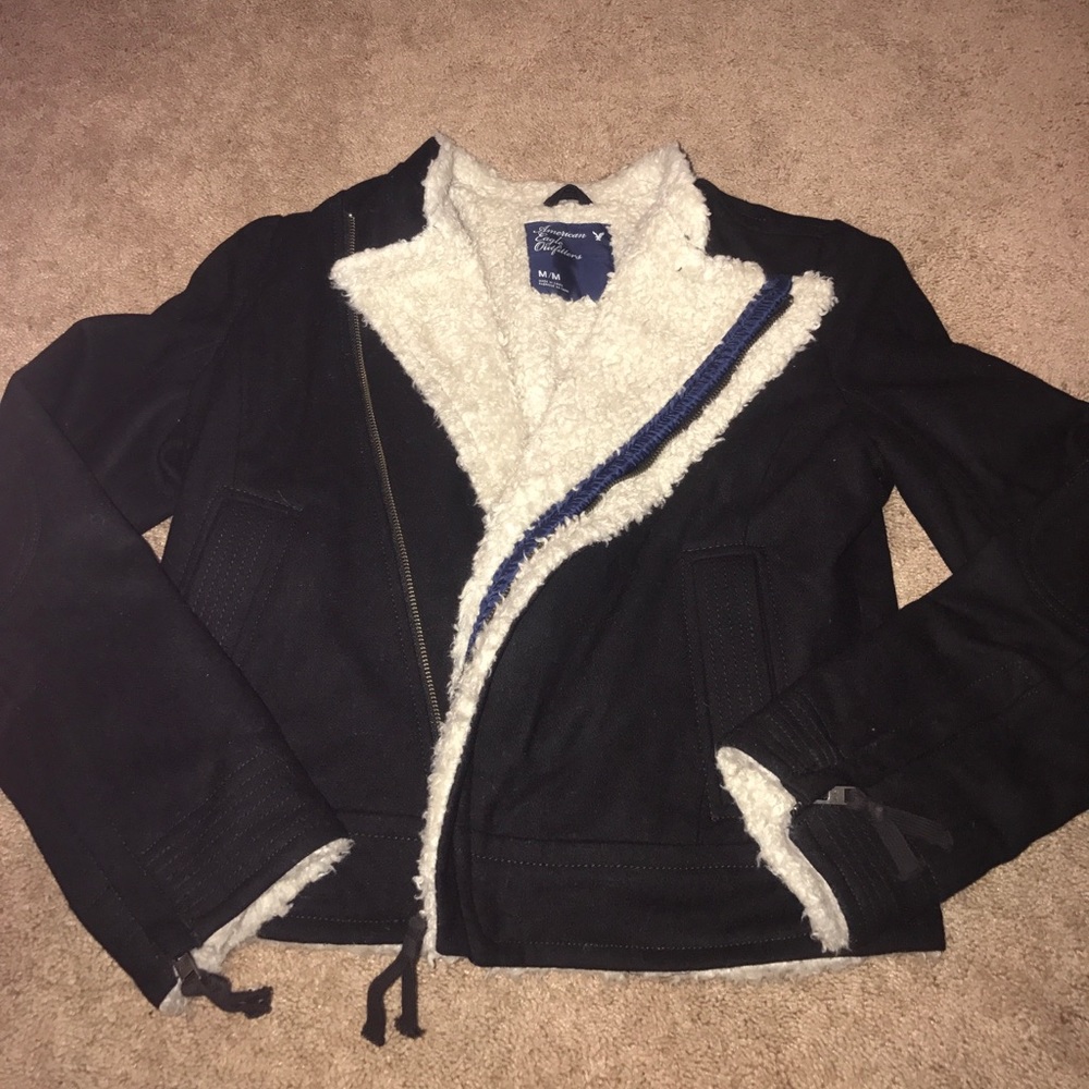 AEO wool blend coat 🖤🖤