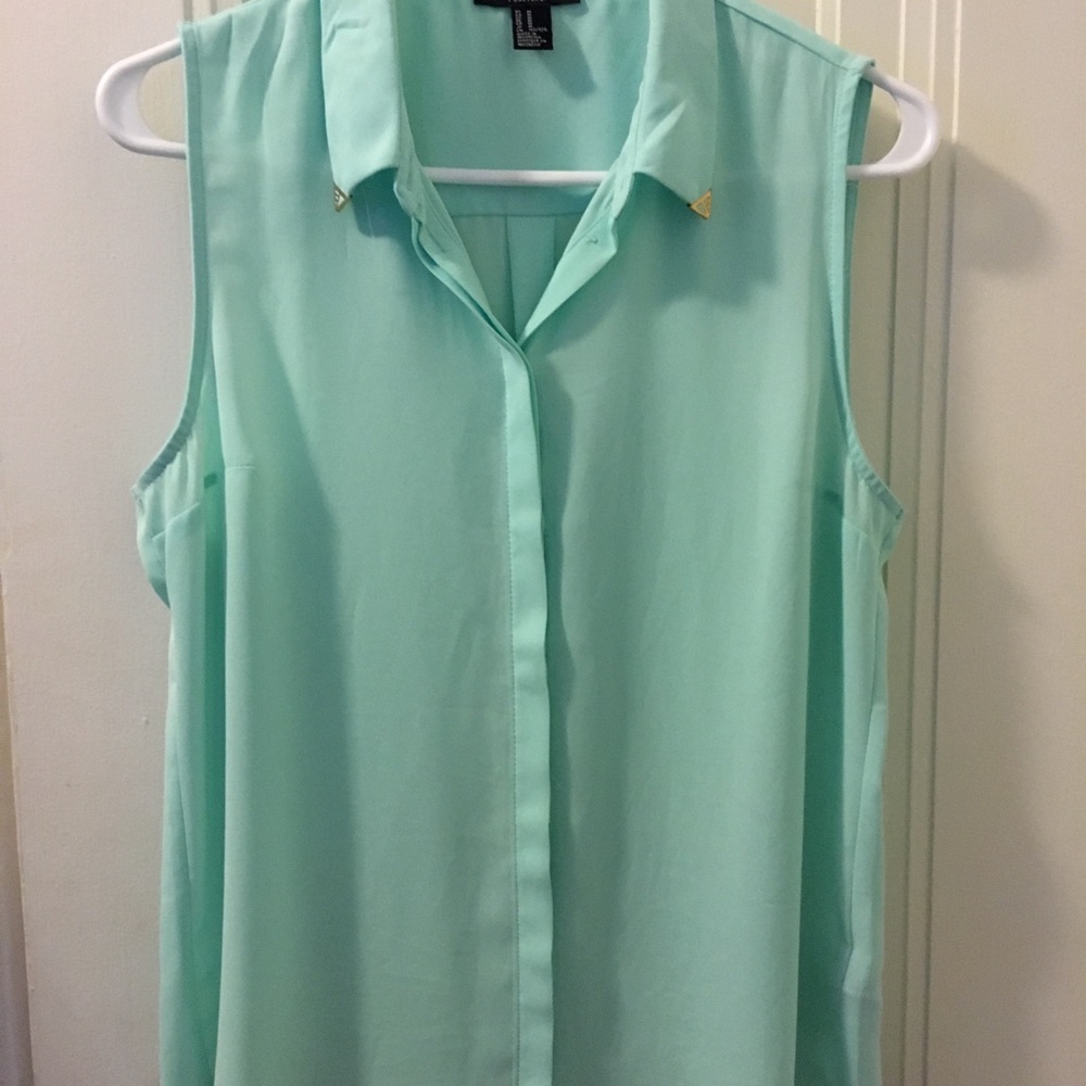 Blue blouse from forever 21