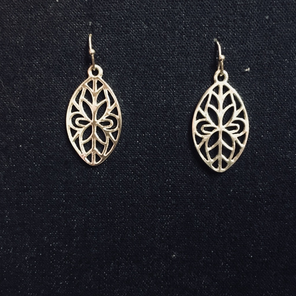 Silver earrings