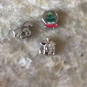 Origami Owl Set of 3 Charms