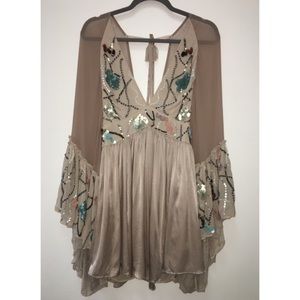 Beaded Free People Dress