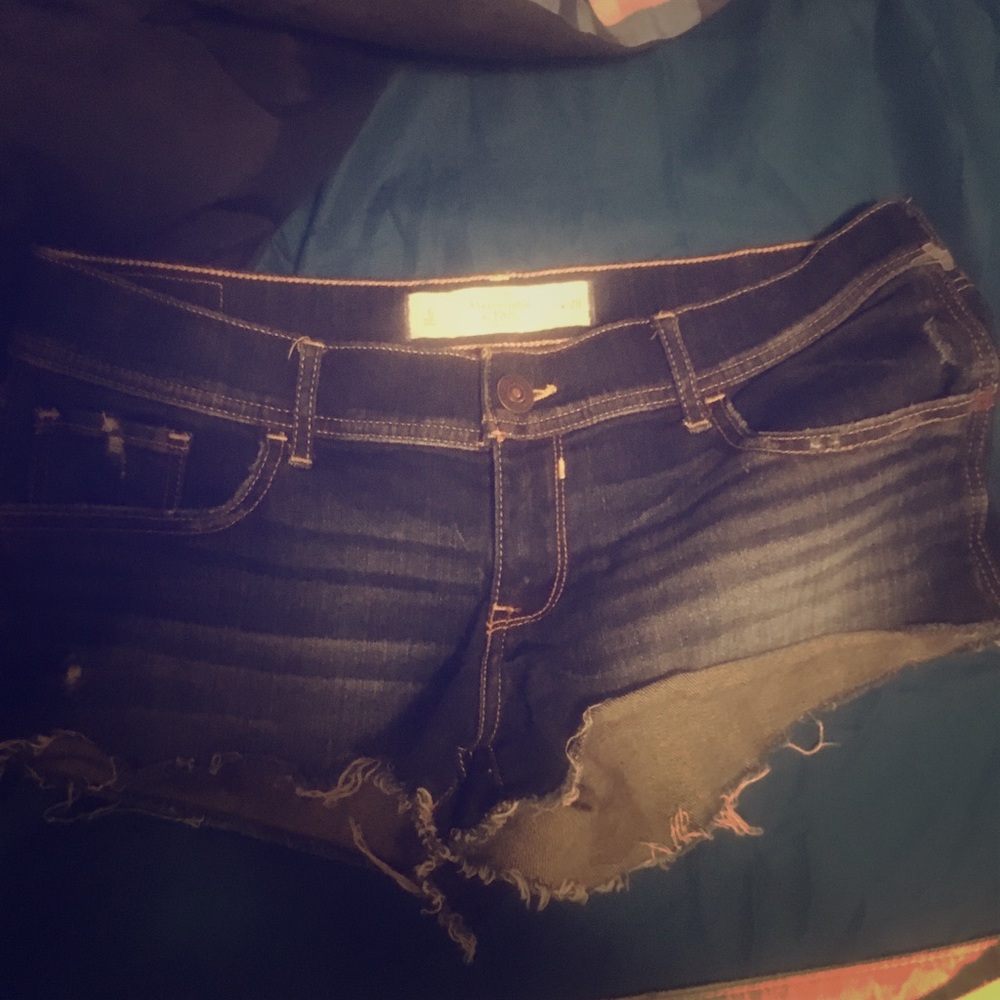 Abercrombie jean shorts