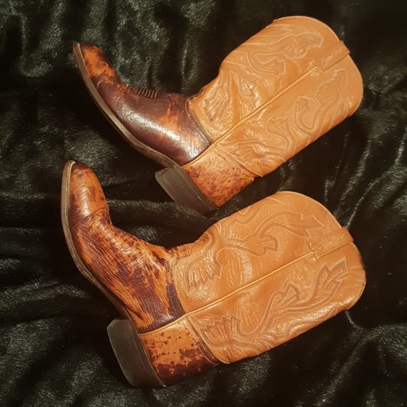 Hand made ostrich men's boots beautiful - Picture 2 of 7