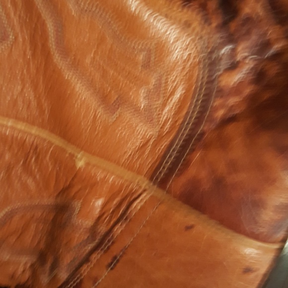 Hand made ostrich men's boots beautiful - Picture 5 of 7