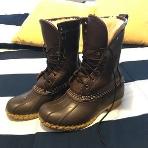 LL Bean duck boot!