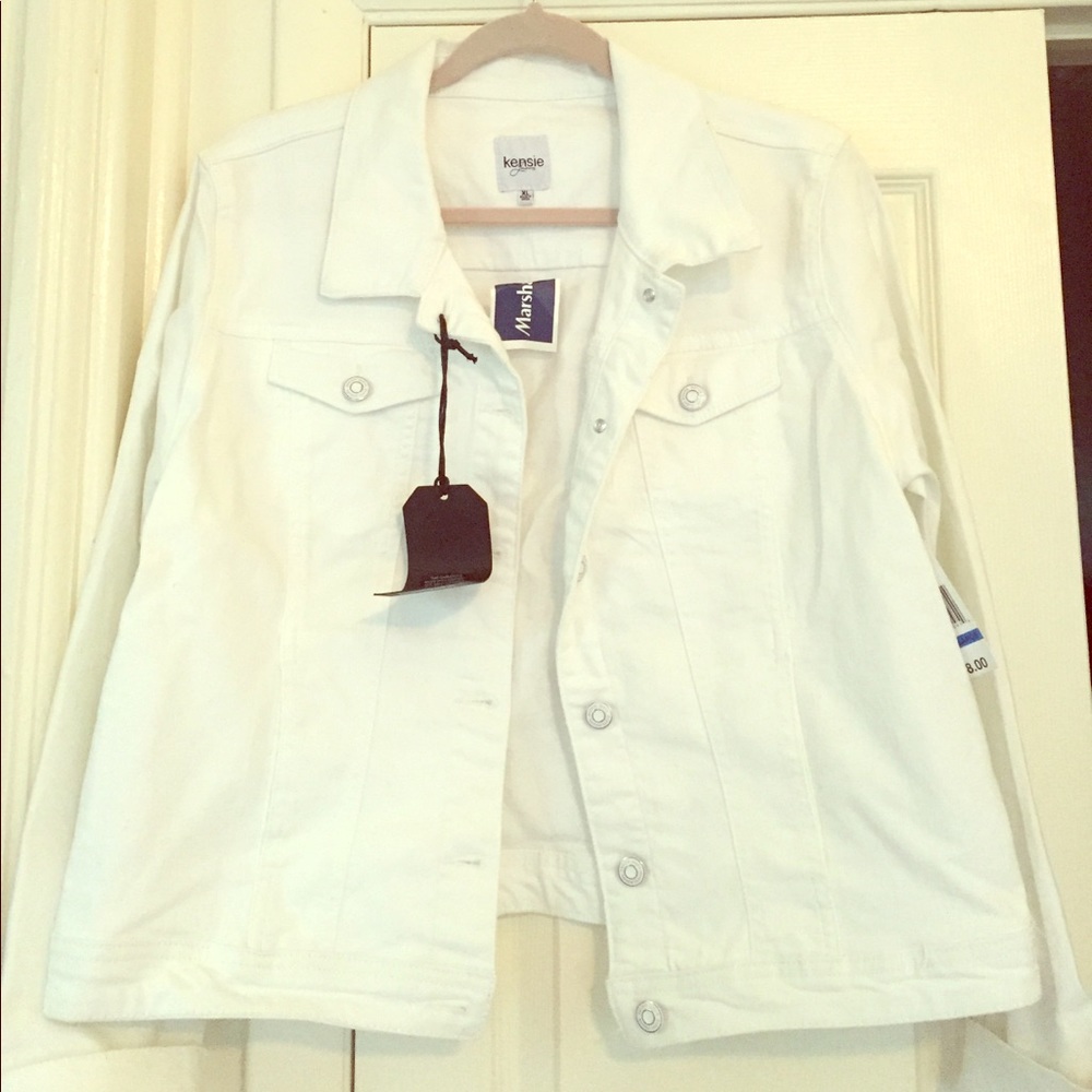 White Denim Jacket