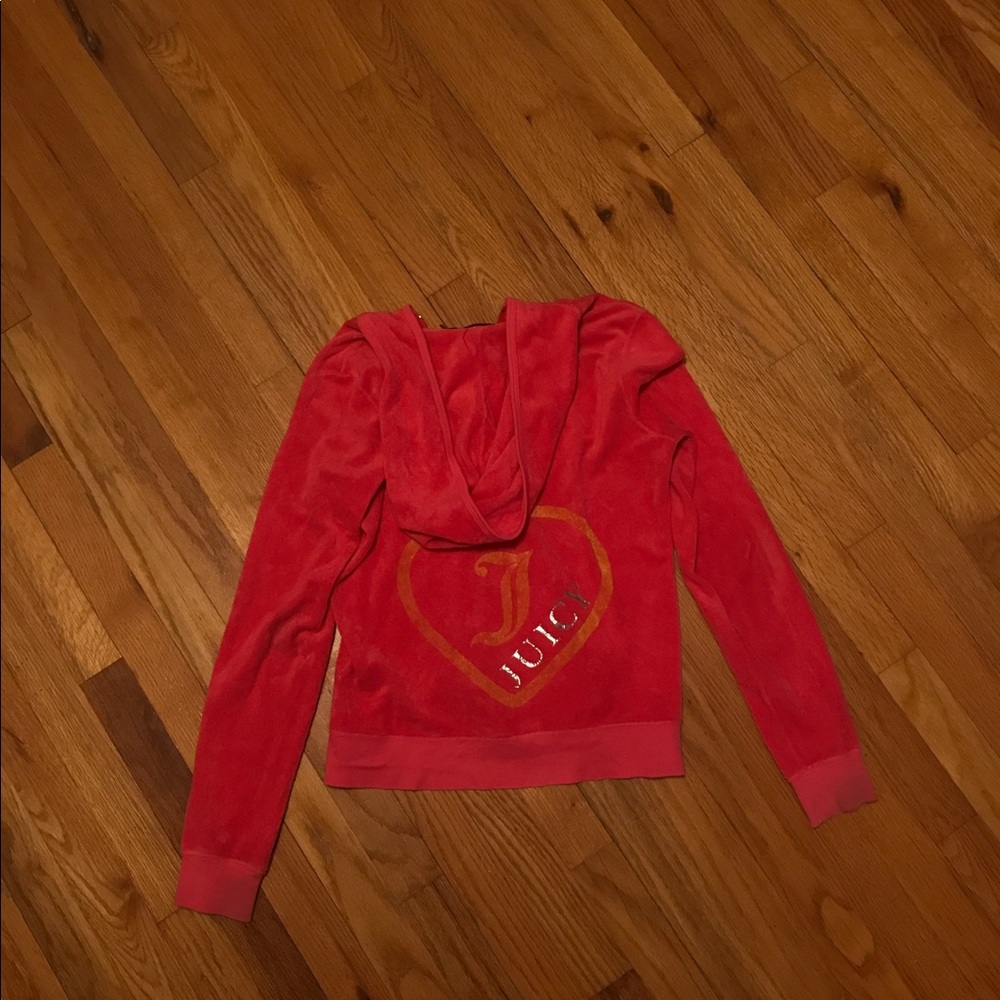 Juicy Couture Velour Tracksuit TOP ONLY