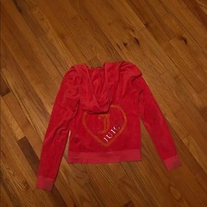Juicy Couture Velour Tracksuit TOP ONLY