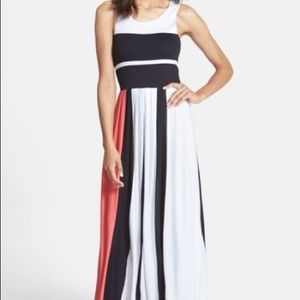 French Connection Colorblock Maxi Dress, Medina